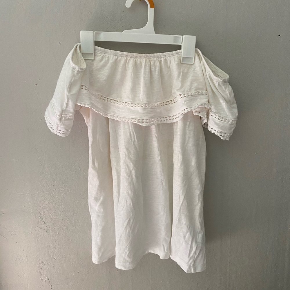 Off The Shoulder Ruffle Top